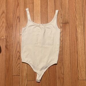 Vince Cream Bodysuit